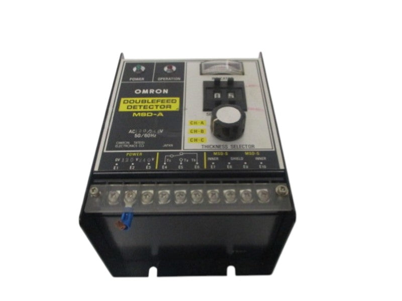 OMRON MSD-A DOUBLEFEED DETECTOR 120/240VAC UNMP