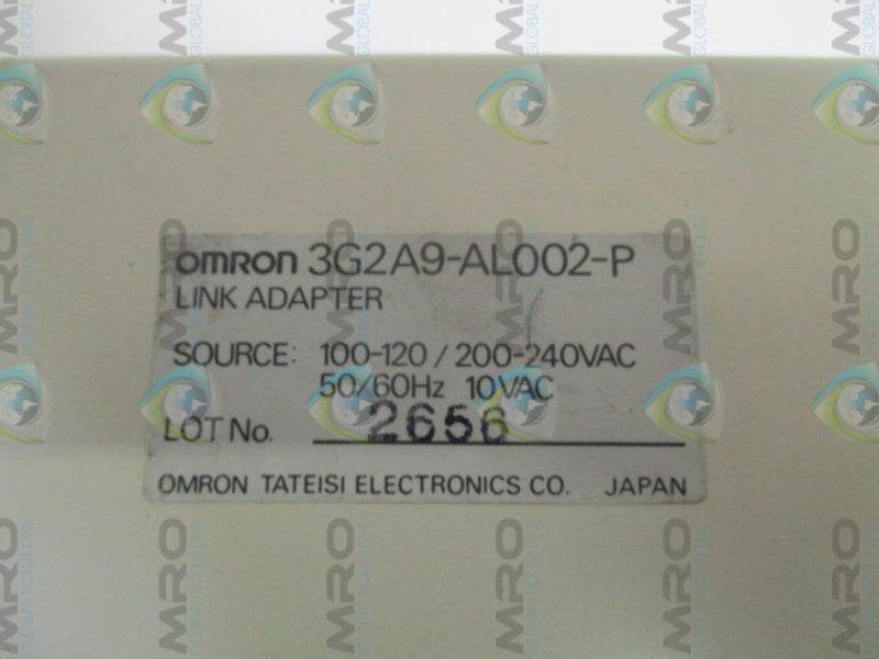 OMRON 3G2A9-AL002-P LINK ADAPTER MODULE UNMP