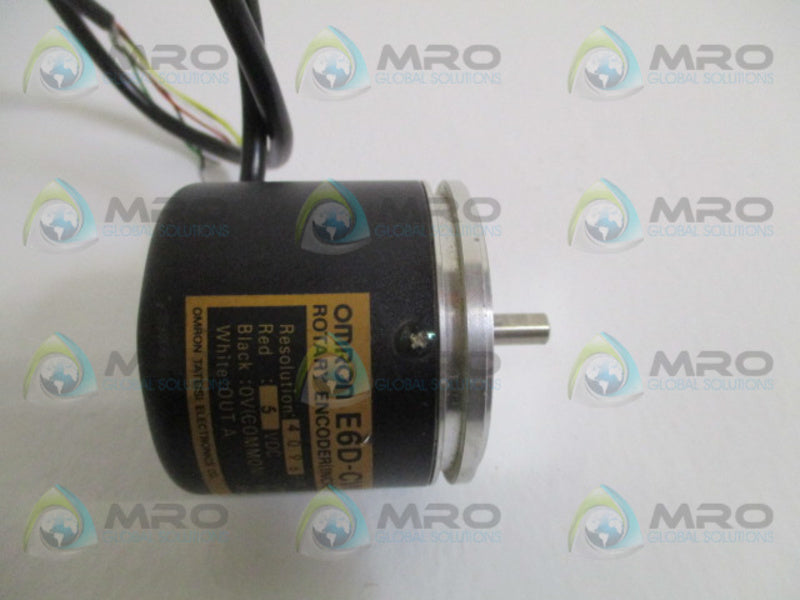 OMRON E6D-CWZ1E ROTARY ENCODER (MISSING ACCESSORIES)  NSNP
