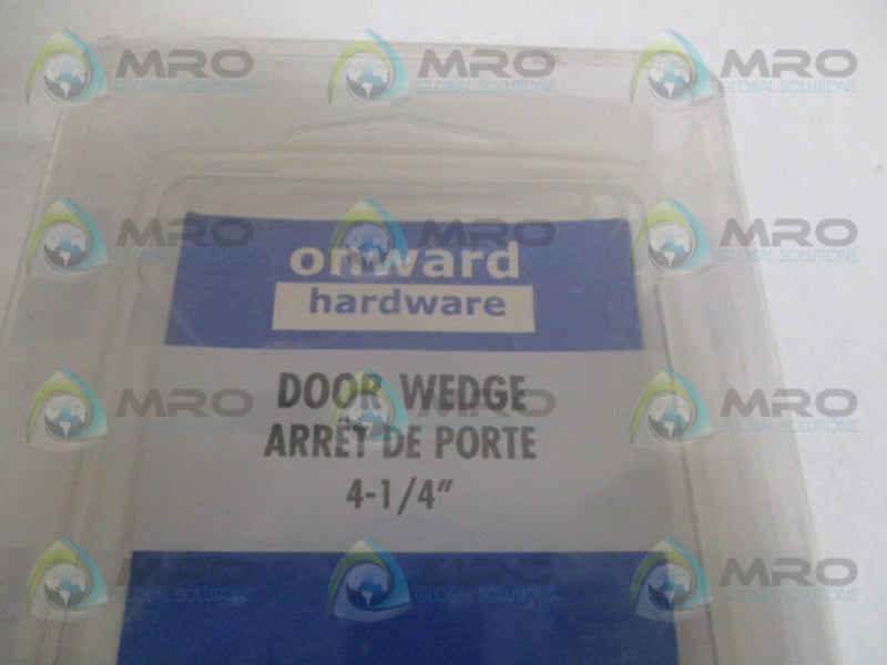 ONWARD HARDWARE 74P-R DOOR WEDGE 4-1/4" NSMP