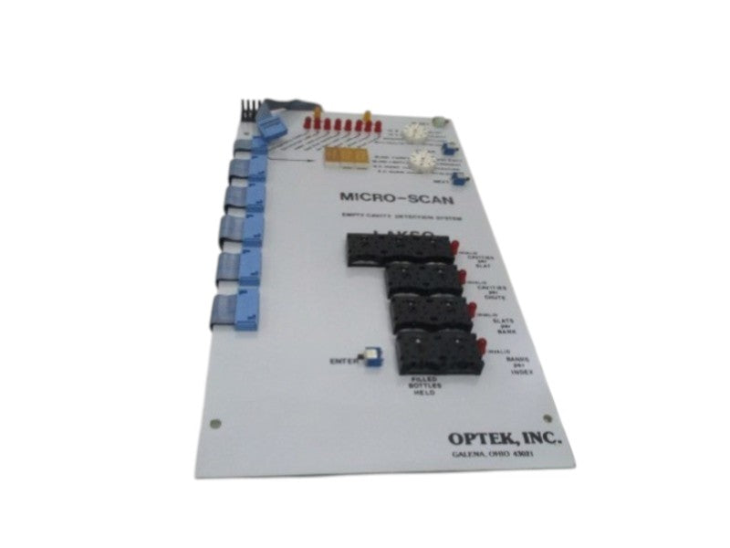 OPTEK MICRO-SCAN 10194-2 EMPTY CAVITY DETECTION SYSTEM UNMP