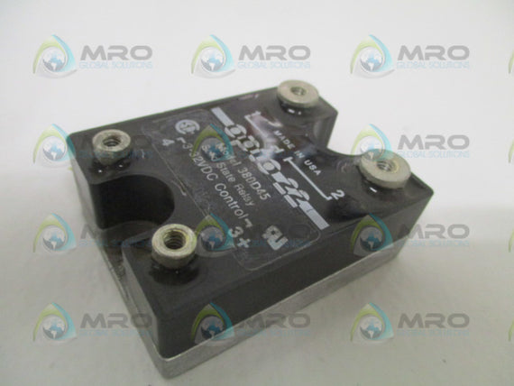 OPTO 22 380D45 SOLID STATE RELAY 3-32VDC *USED*