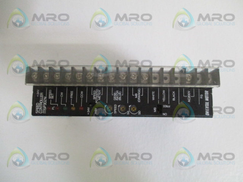 ORIENTAL MOTOR MSP302N SPEED CONTROLLER UNMP