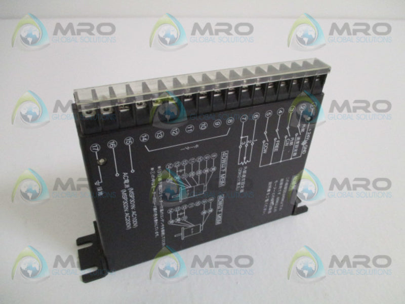 ORIENTAL MOTOR MSP302N SPEED CONTROLLER UNMP