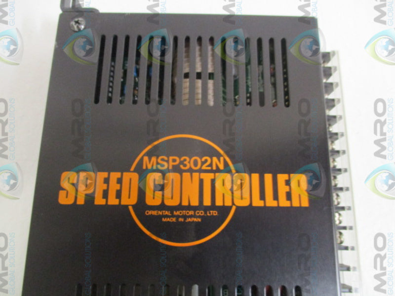 ORIENTAL MOTOR MSP302N SPEED CONTROLLER UNMP