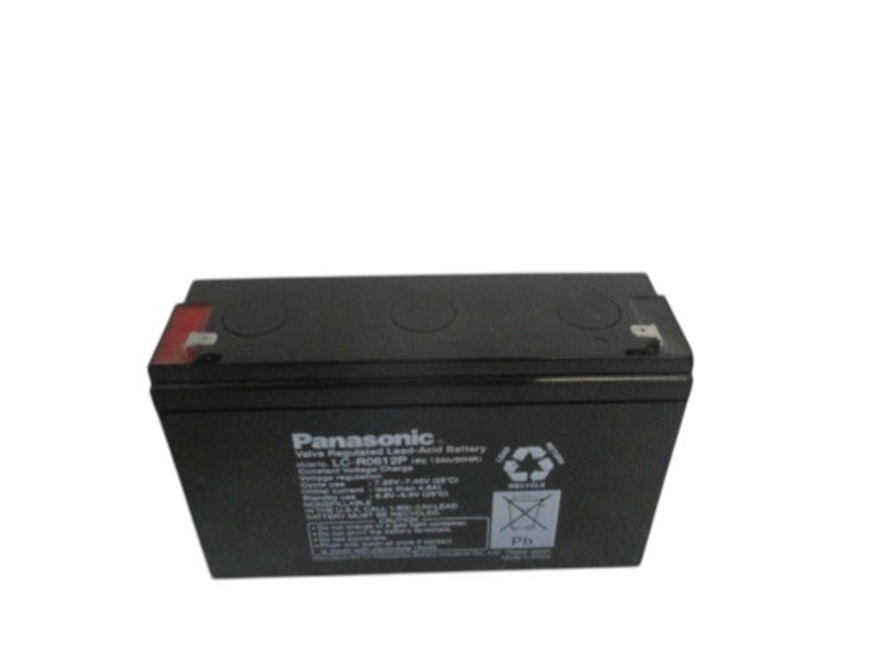 PANASONIC LC-R0612P VALVE REGULATED LEAD-ACID BATTERY UNMP