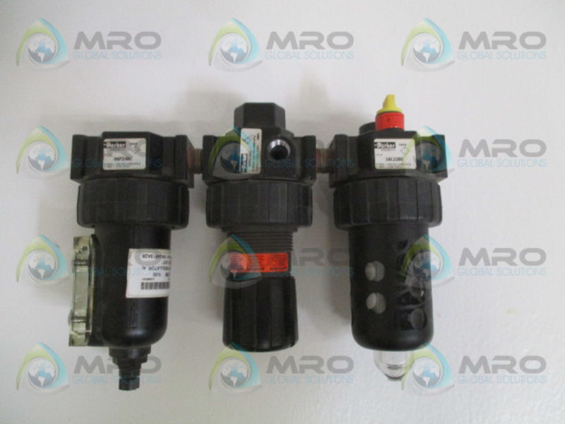 PARKER 16A24B13A2BC FILTER/LUBRICATOR/REGULATOR COMBO 3/8" NSNP