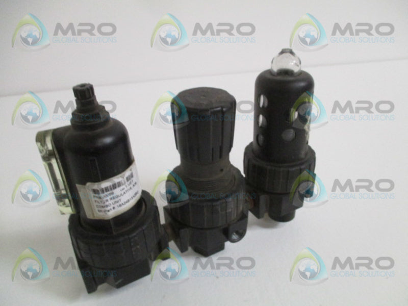PARKER 16A24B13A2BC FILTER/LUBRICATOR/REGULATOR COMBO 3/8" NSNP