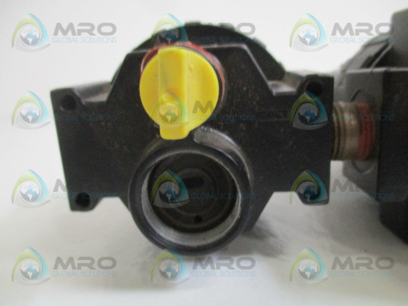 PARKER 16A24B13A2BC FILTER/LUBRICATOR/REGULATOR COMBO 3/8" NSNP