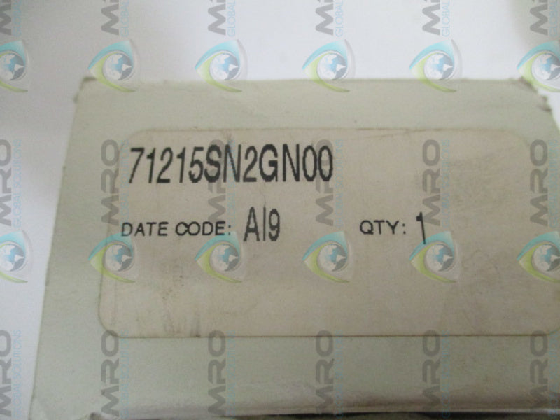 PARKER 71215SN2GN00 SOLENOID VALVE NSMP