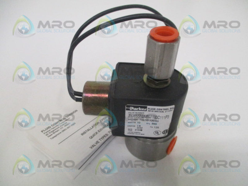 PARKER 71385SN2MNJ1N0C111P3 SOLENOID VALVE NSMP