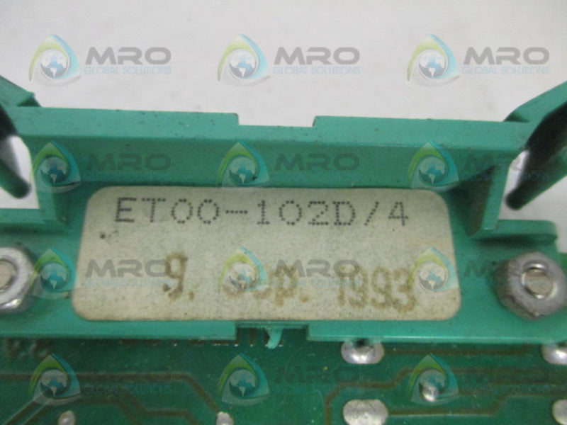 PARKER ET00-102D/4 PC BOARD NSNP