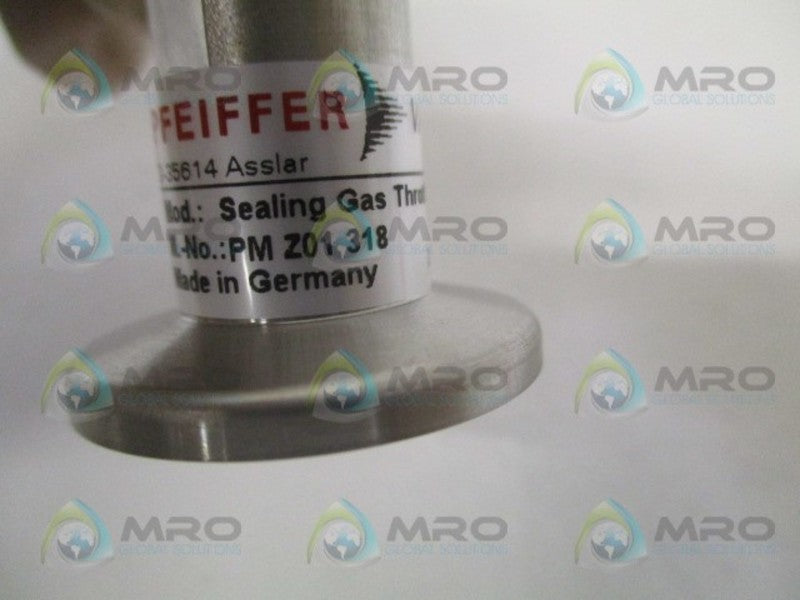 PFEIFFER PMZ01318 VACUUM SEALING GAS THROTTLE NSMP