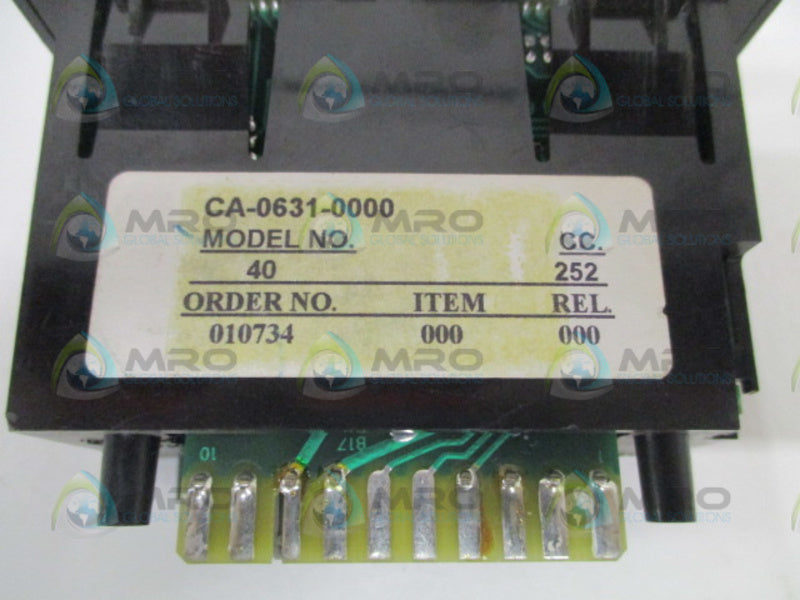 PHASE INSTRUMENTS CA-0631-0000 MODEL 40 DISPLAY METER UNMP