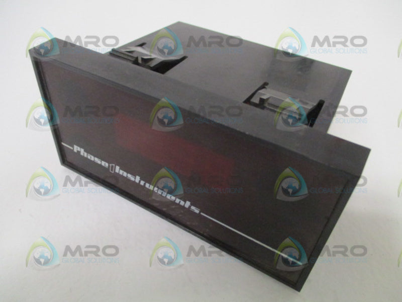 PHASE INSTRUMENTS CA-0631-0000 MODEL 40 DISPLAY METER UNMP