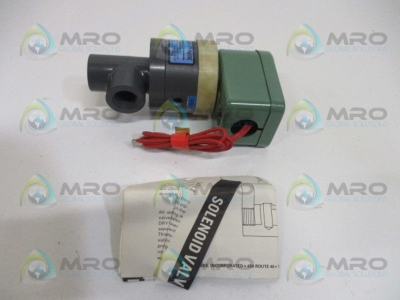 PLAST-O-MATIC DAS4B12G20J SOLENOID VALVE 1/2" NSMP