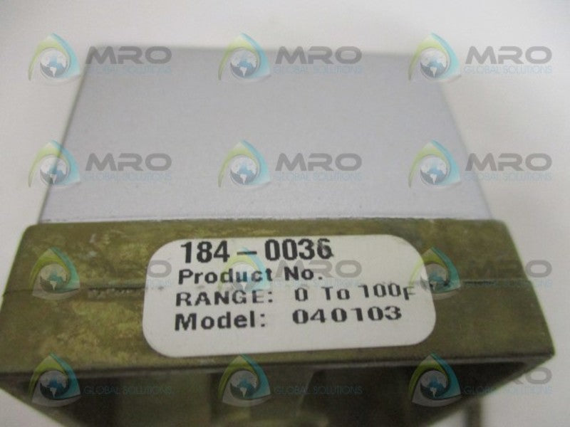 SIEMENS 184-0036 1840036 TEMPERATURE TRANSMITTER 0-100F NSMP