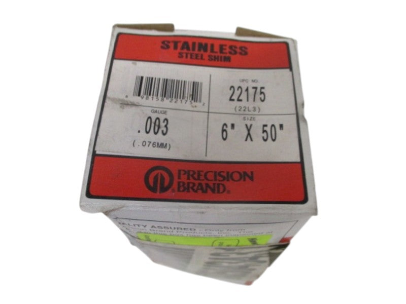 PRECISION BRAND 22175 22L3 6"X50" NSMP