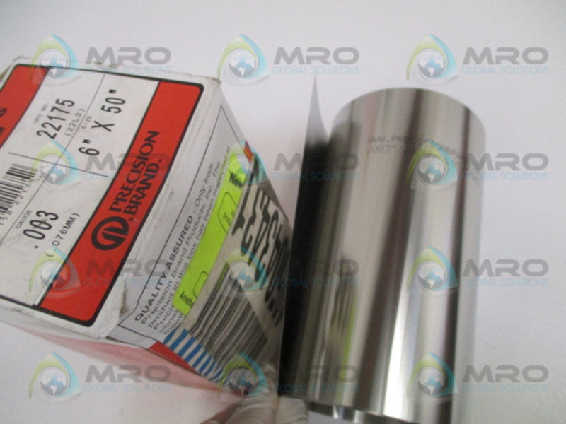 PRECISION BRAND 22175 22L3 6"X50" NSMP