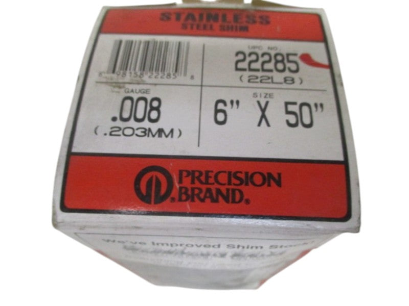 PRECISION BRAND 22285 22L8 6"X50" NSMP
