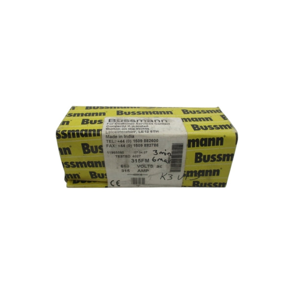 BUSSMANN 315FM 690VAC 315A (YELLOW) NSFS