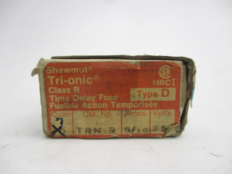 GOULD SHAWMUT TRN-R6/10 250VAC 6/10A (PKG OF 7) (WH/PK) NSMP