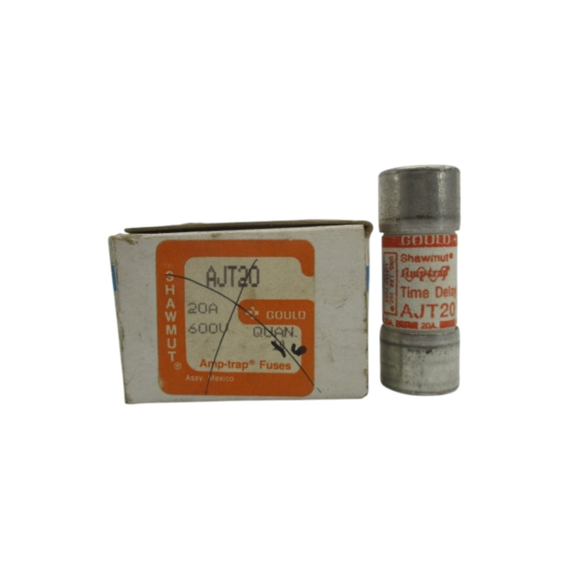 GOULD SHAWMUT AJT20 600VAC 20A (PKG OF 6) (WH/OR) NSMP