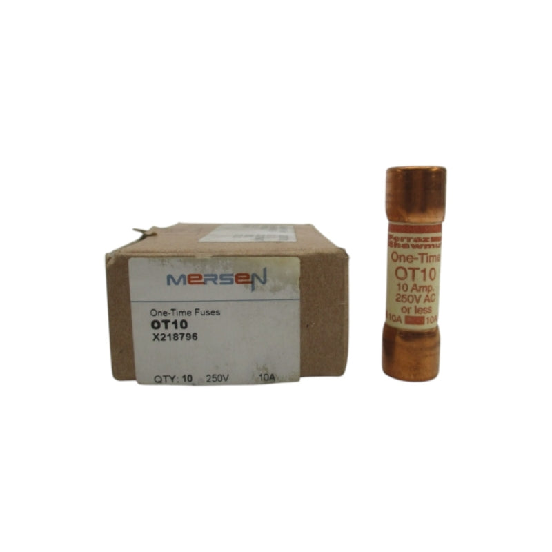 MERSEN OT10 250VAC 10A (PKG OF 10) NSMP