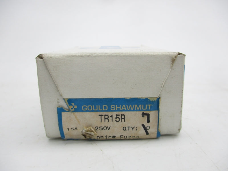 GOULD SHAWMUT TR15R 250VAC 15A (PKG OF 7) (WH/PK) NSMP