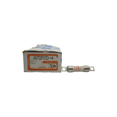 GOULD SHAWMUT A70P20-4 700VAC 20A (PKG OF 19) (WH/OR) NSMP