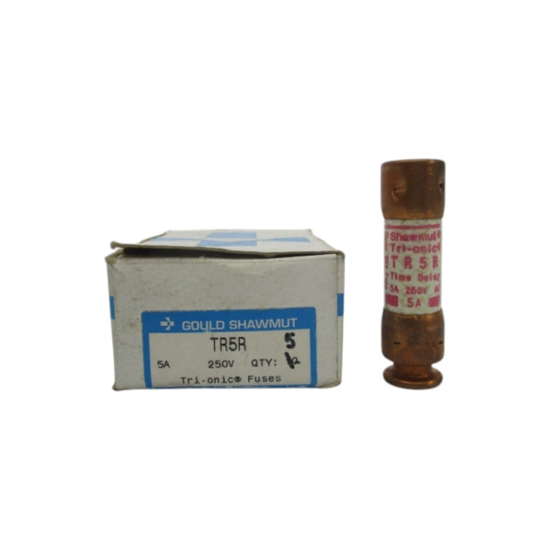 GOULD SHAWMUT TR5R 250VAC 5A (PKG OF 5) (WH/PK) NSMP