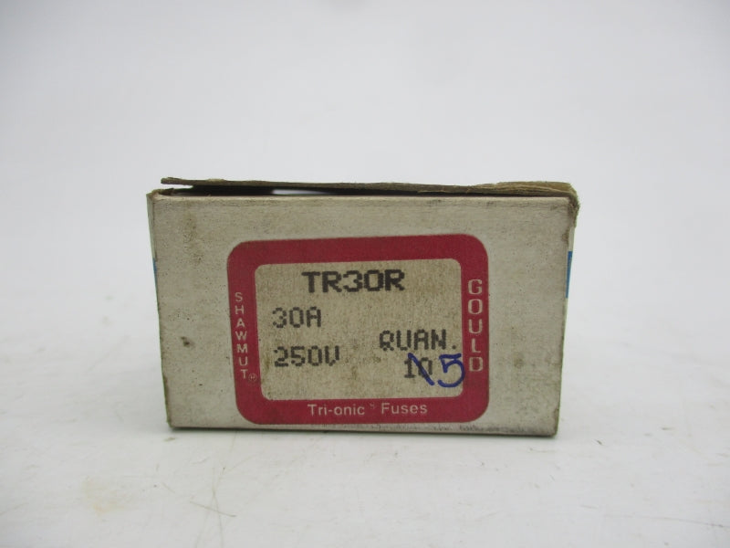 GOULD SHAWMUT TR30R 250VAC 30A (PKG OF 5) (WH/PK) NSMP