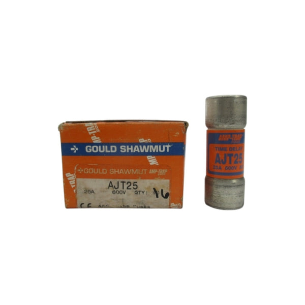 GOULD SHAWMUT AJT25 600VAC 25A (PKG OF 6) (ORANGE) NSMP
