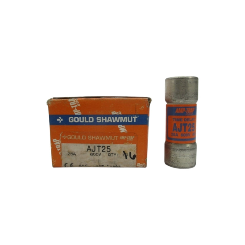 GOULD SHAWMUT AJT25 600VAC 25A (PKG OF 6) (ORANGE) NSMP