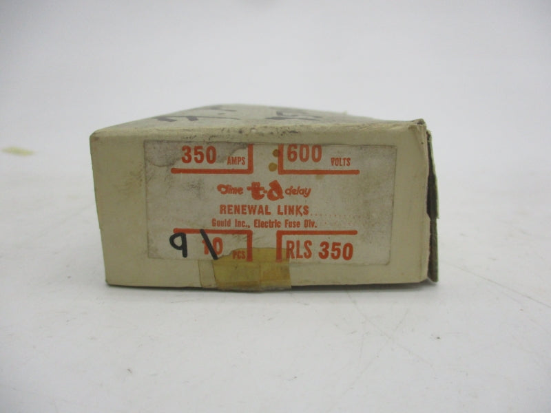 GOULD SHAWMUT RLS350 600VAC 350A (PKG OF 9) (WHITE) NSMP