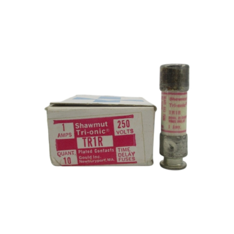 GOULD SHAWMUT TR1R 250VAC 1A (PKG OF 10) (WH/PK) NSMP