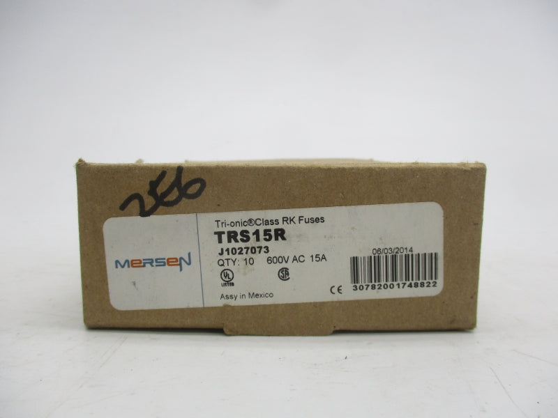 MERSEN TRS15R 600VAC 15A (PKG OF 10) NSMP