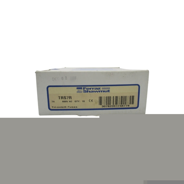 FERRAZ SHAWMUT TRS7R 600VAC 7A (PKG OF 10) (WHITE) NSFS