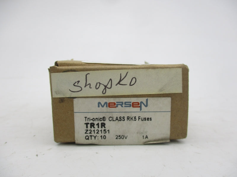 MERSEN TR1R 250VAC 1A (PKG OF 10) NSMP