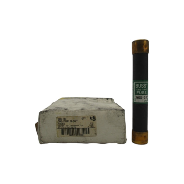 BUSSMANN NOS-30 600VAC 30A (PKG OF 8) (WH/GR) NSMP