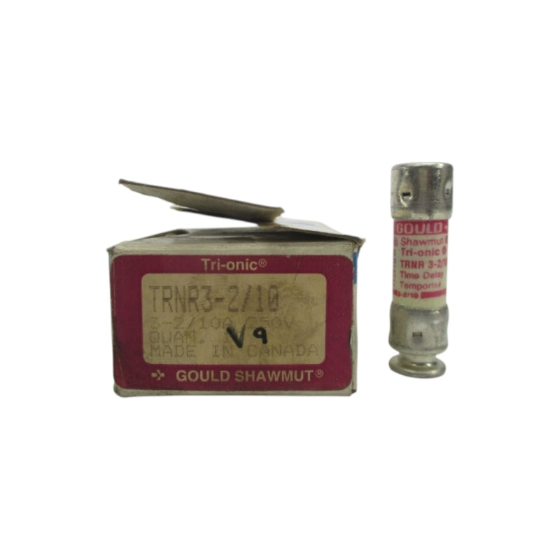 GOULD SHAWMUT TRNR3-2/10 250VAC 3-2/10A (PKG OF 9) (WH/PU) NSMP