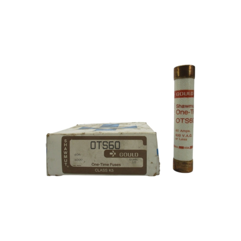 GOULD SHAWMUT OTS60 600VAC 60A (PKG OF 10) (WH/BR) NSMP