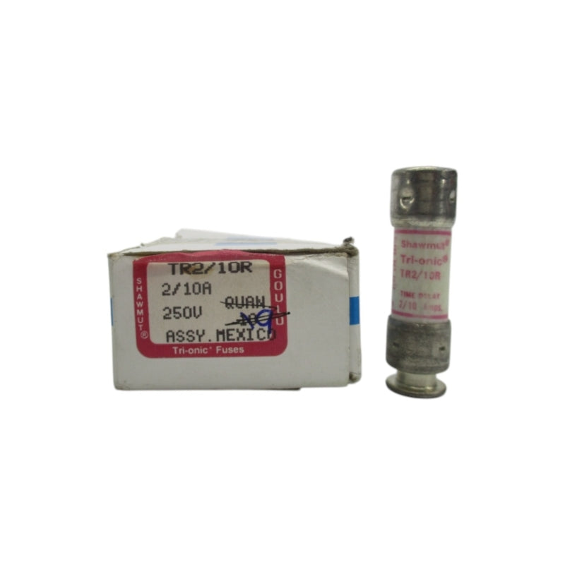 GOULD SHAWMUT TR2/10R 250V 2/10A (PKG OF 9) (WH/PK) NSMP