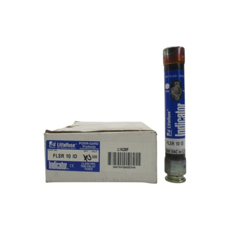 LITTLEFUSE FLSR10ID 600VAC 10A (PKG OF 3) (WH/BL) NSMP