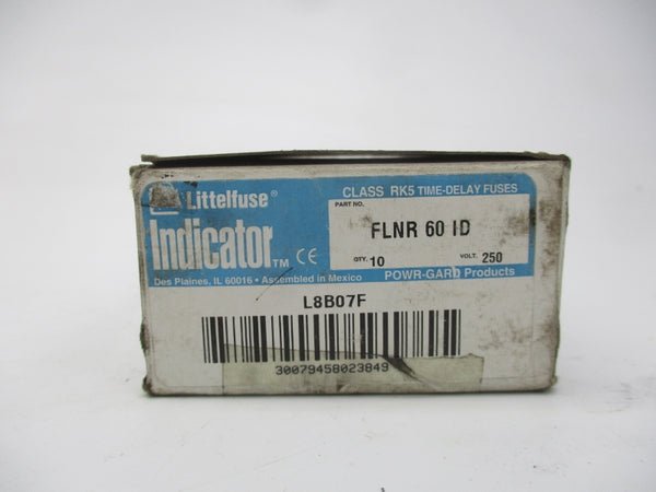 LITTELFUSE FLNR60ID 250VAC 60A (PKG OF 10) (WH/BL) NSMP