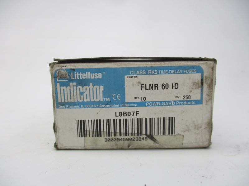 LITTELFUSE FLNR60ID 250VAC 60A (PKG OF 10) (WH/BL) NSMP