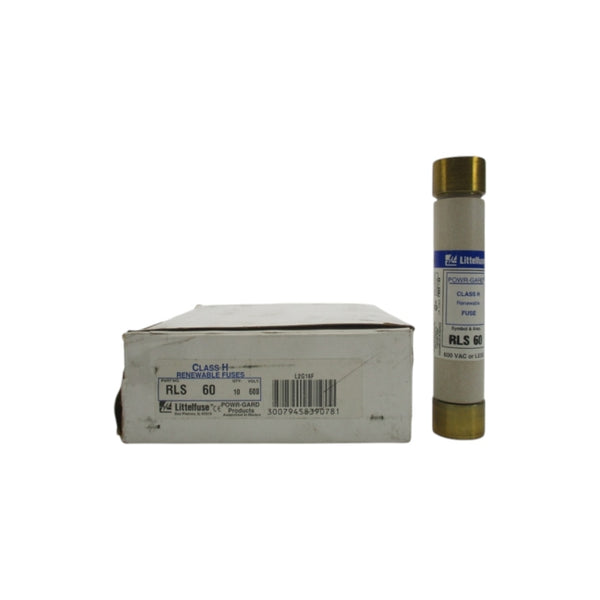 EDISON RLS60 600VAC 60A (PKG OF 10) (WH/WH) NSMP