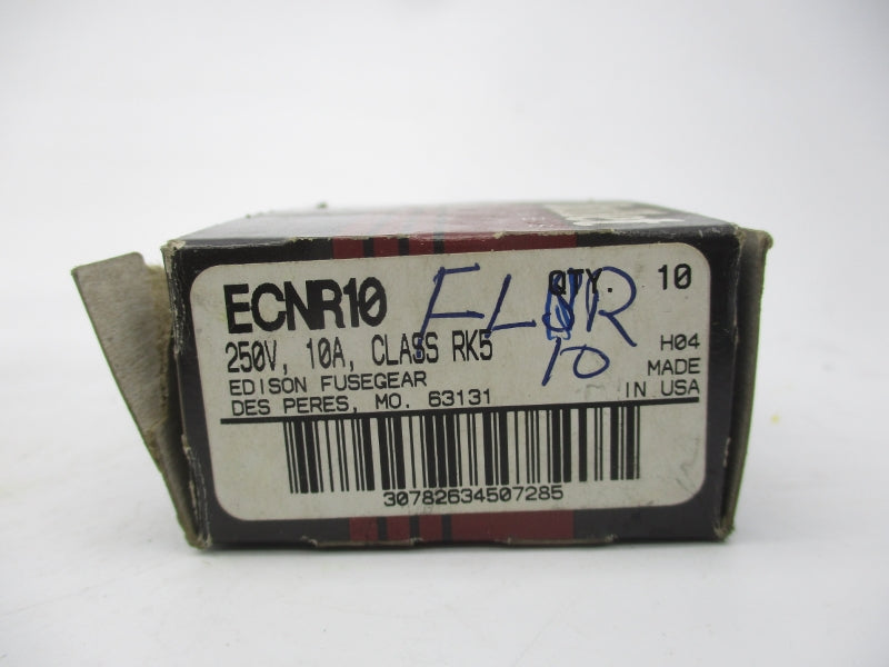 EDISON ECNR10 250VAC 10A (PKG OF 10) NSMP