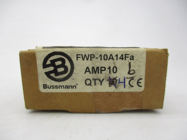 BUSSMANN FWP-10A14FA 700VAC 10A (PKG OF 4) (BR/WH) NSMP