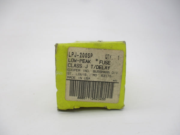 BUSSMANN LPJ-200SP 600VAC 200A (YL/YL) NSMP